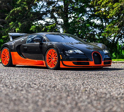Фото дисков HRE P200 на Bugatti Veyron