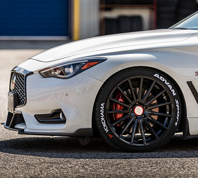 Фото дисков Vossen VFS-2 на Infiniti Q60 II