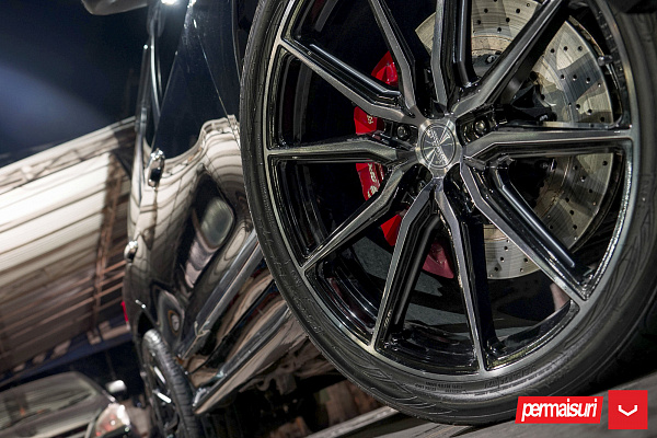 Фото дисков Vossen HF-3 Алмазная проточка на Toyota Land Cruiser 200