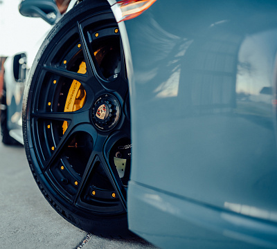 Фото дисков Strasse Wheels SM5RT Deep Concave Duoblock на Porsche 911 VII