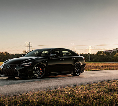 Фото дисков Vossen HF-3 на Lexus GS IV