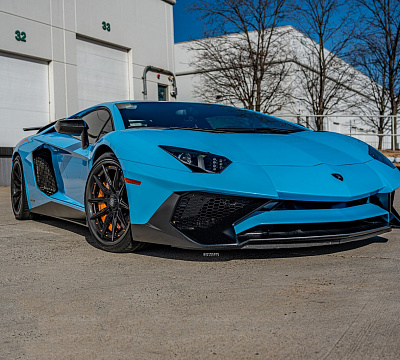 Фото дисков Strasse Wheels SV5-RS Performance на Lamborghini Aventador