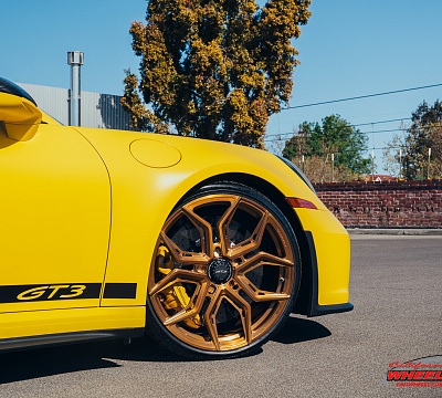 Фото дисков Vossen EVO-3R на Porsche 911 VIII