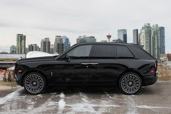 Фото дисков Brixton Forged LX01 Алмазная проточка на Rolls-Royce Cullinan