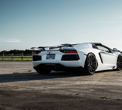 Фото дисков Anrky AN28 на Lamborghini Aventador