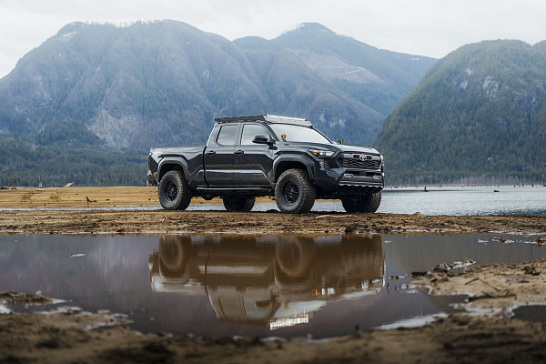Фото дисков Black Rhino TALEO Черный матовый на  Toyota Tacoma IV