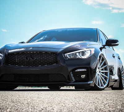 Фото дисков Vossen VFS-2 на Infiniti Q50