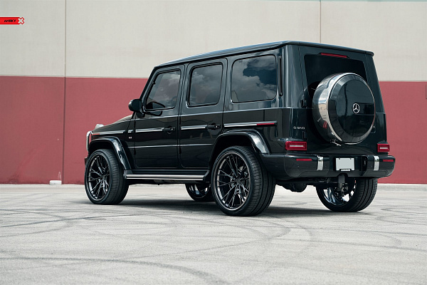 Фото дисков Anrky S3-X5 Черный сатин на Mercedes-Benz G-Class III
