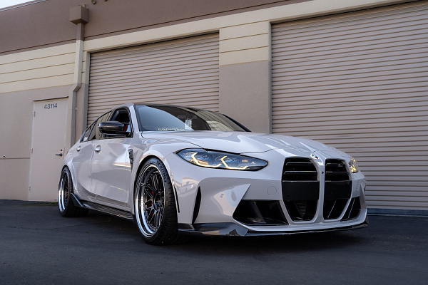 Фото дисков Rusch GT3-R MB Черный сатин на BMW 4/M4 (G22/G82)