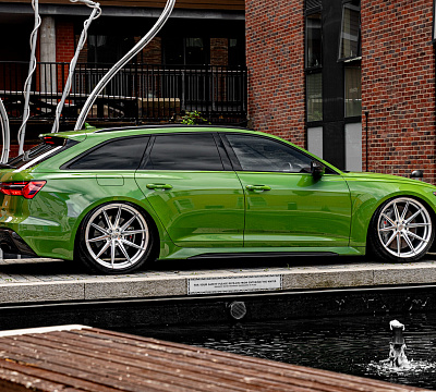 Фото дисков Vossen HFX-2 (5-Lug) на Audi A/RS 6 (C8)