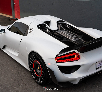 Фото дисков Anrky AN20 Aerosport на Porsche 918 Spyder