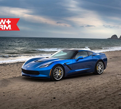Фото дисков HRE FF01 на Chevrolet Corvette C7