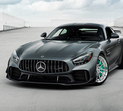 Фото дисков Anrky AN24 на Mercedes-Benz AMG GT I