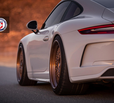 Фото дисков HRE 501 на Porsche 911 VII