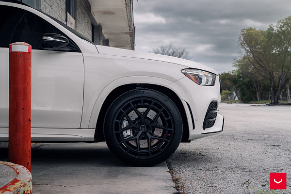 Фото дисков Vossen HFX-1 (5-Lug) Черный сатин на Mercedes-Benz GLE II