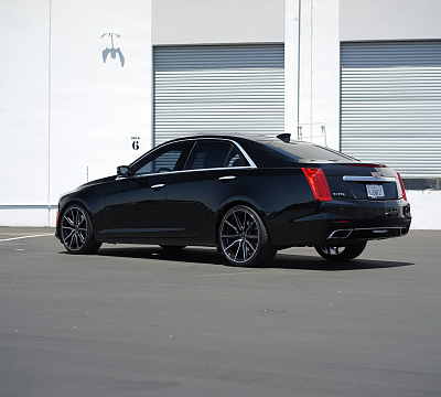 Фото дисков Vossen HF-3 на Cadillac CTS III