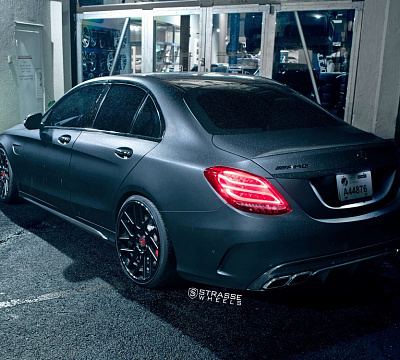 Фото дисков Strasse Wheels SM7T Deep Concave на Mercedes-Benz C-Class (W205)