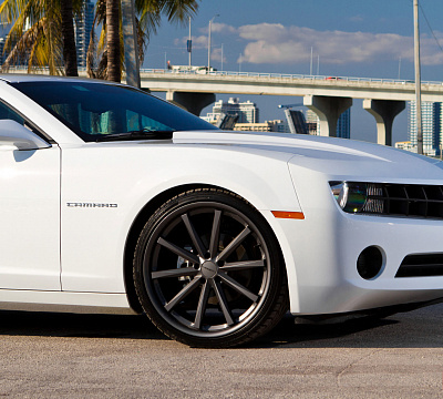 Фото дисков Vossen CV1 на Chevrolet Camaro V