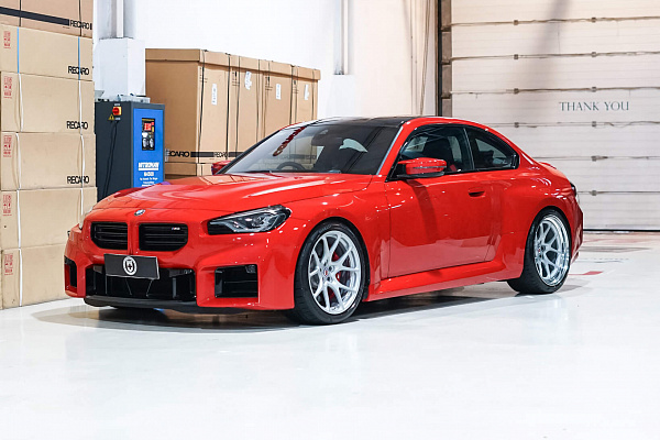 Фото дисков HRE 521M Серебро на BMW 2/M2 (G42/G87)
