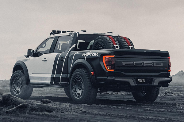 Фото дисков Brixton Forged BX06-M Черный матовый на Ford F-150 XIV