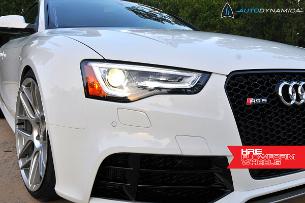 Фото дисков HRE FF01 Серебро на Audi A/S/RS 5 (8T)