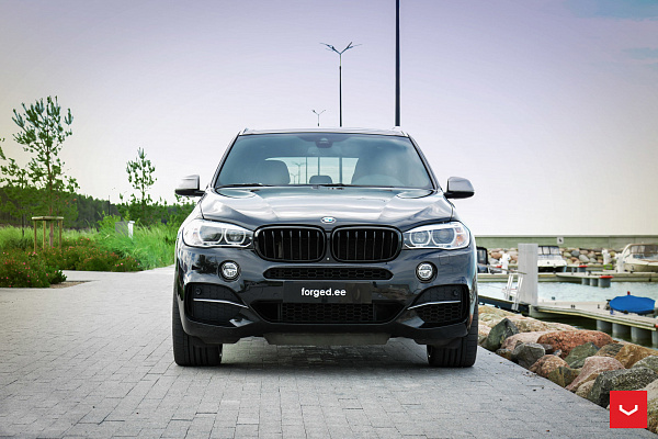 Фото дисков Vossen HF-1 Алмазная проточка на BMW X5/X5 M (F15/F85)