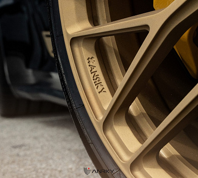Фото дисков Anrky AN10 на Porsche 911 VIII