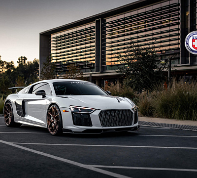 Фото дисков HRE P101SC на Audi R8 (4S)