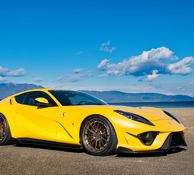 Фото дисков Anrky AN39 на Ferrari 812