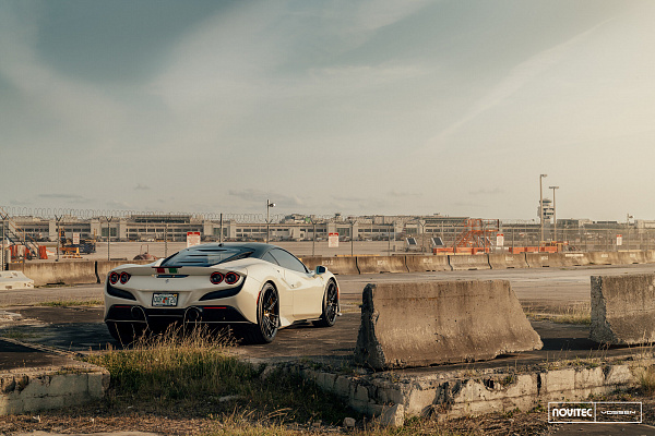 Фото дисков NOVITEC NF8 Черный глянец на Ferrari F8