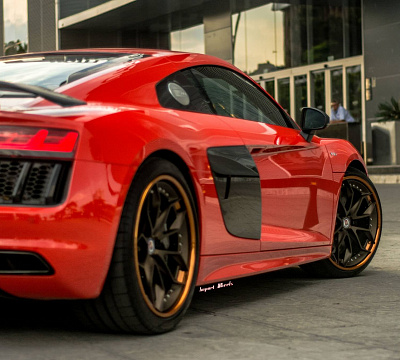Фото дисков HRE S201 на Audi R8 (4S)