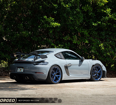 Фото дисков BC Forged ACL51 на Porsche Cayman II