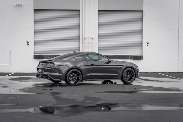 Фото дисков HRE FF21 Глянцевый графит на Ford Mustang VI