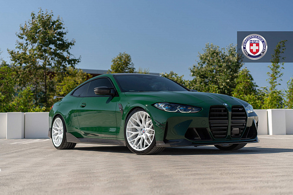 Фото дисков HRE 520M Белый глянец на BMW 4/M4 (G22/G82)