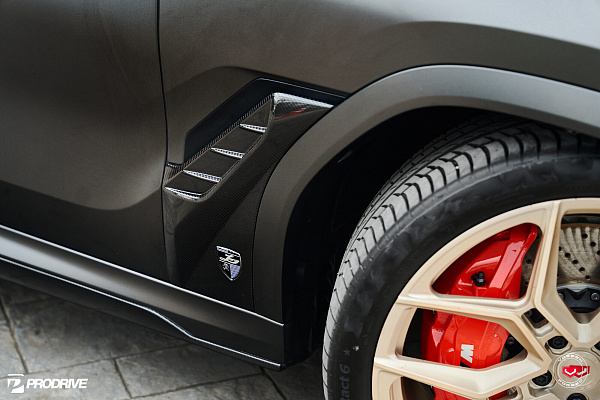 Фото дисков Vossen EVO-4 Сатиновая шампань на BMW X6/X6 M (G06/F96)