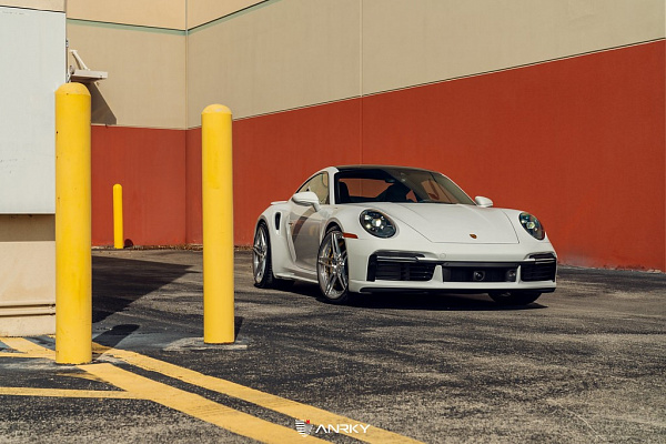 Фото дисков Anrky AN27 Полированный лак на Porsche 911 VIII