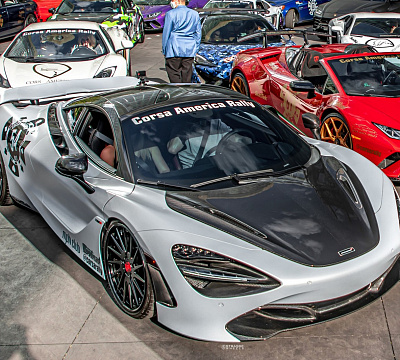 Фото дисков Strasse Wheels SV15T Deep Concave FS на McLaren 720S