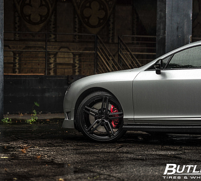Фото дисков Vossen HF-1 на Bentley Continental GT II