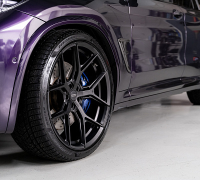 Фото дисков Vossen HF-5 на BMW X3/X3 M (G01/F97)