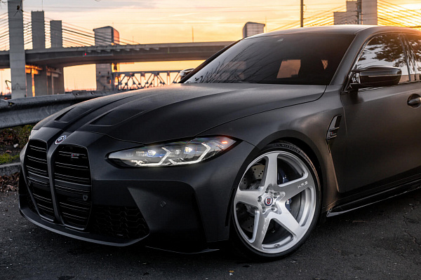 Фото дисков HRE 527M Глянцевый лак на BMW 3/M3 (G2x/G80)
