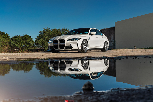 Фото дисков HRE 300 Глянцевый лак на BMW 3/M3 (G2x/G80)