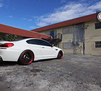 Фото дисков HRE S101 на BMW 6/M6 (F06/F13/F12)