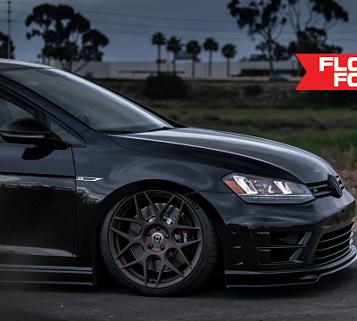 Фото дисков HRE FF01 на Volkswagen Golf VII