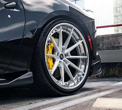 Фото дисков Anrky AN38 на Ferrari 812