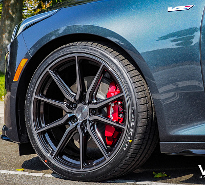 Фото дисков Vossen HF-3 на Cadillac CT5