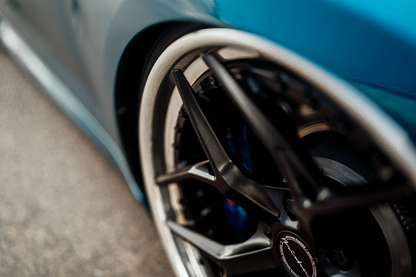 Фото дисков Brixton Forged PF5 Черный сатин на BMW 2/M2 (F22/F87)