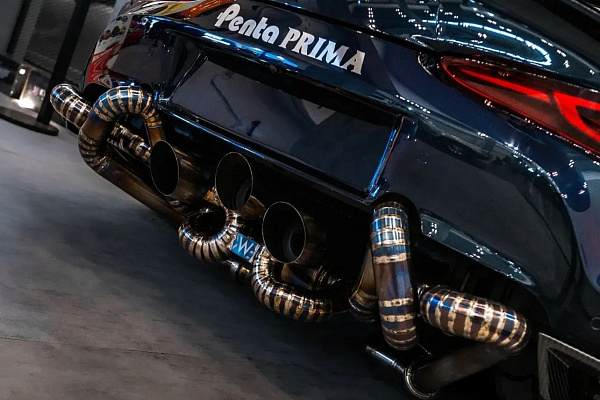 Фото дисков Brixton Forged TR05 AERO1 Другой цвет на Toyota Supra A90