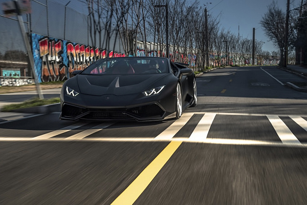 Фото дисков Savini SV88 Сатиновый лак на Lamborghini Huracan