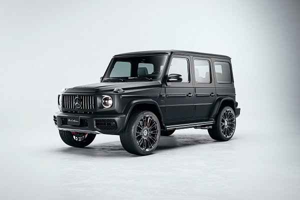 Фото дисков Brixton Forged LX04 Черный сатин на Mercedes-Benz G-Class III