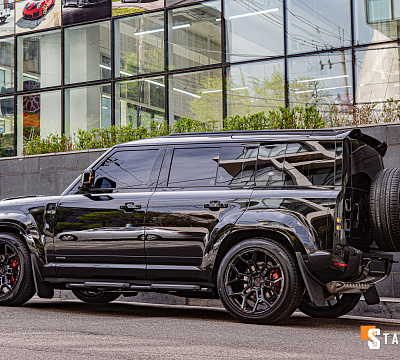 Фото дисков Vossen UV-4 на Land Rover Defender II